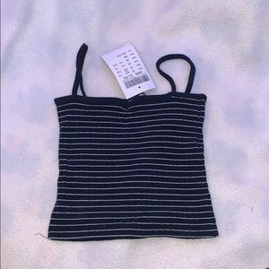 brandy melville navy jenny tank